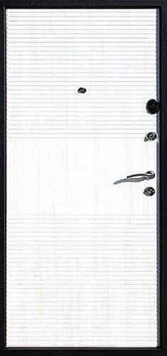 Входная дверь Aurora-16 (Порошковое напыление / МДФ ПВХ) - внутренняя сторона